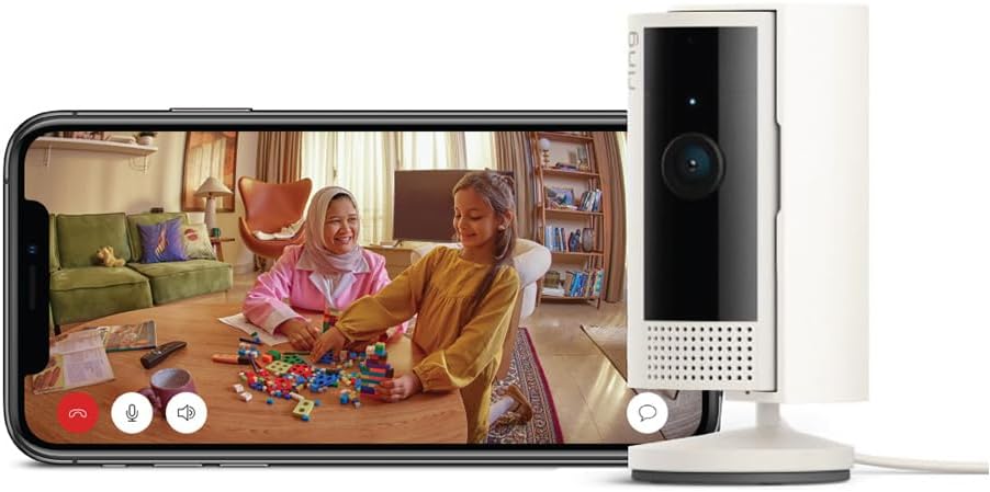 Ring Indoor Camera 2nd Gen – 1080p HD, Two-Way Talk, Wifi, Privacy Cover
